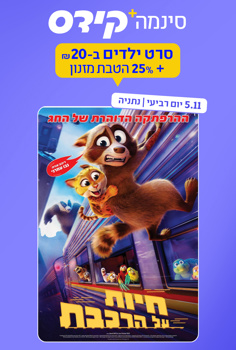 סינמה קידס נתניה - חיות על הרכבת-מדובב